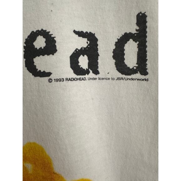 Radiohead Pablo Honey Tour Vintage T-shirt Reprint Oneita Tag - Picture 4 of 7